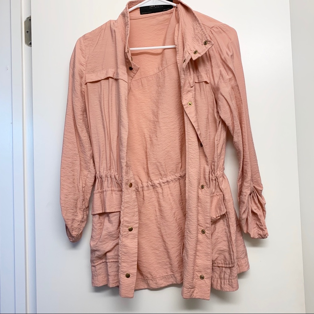 Zara Anorak pink jacket